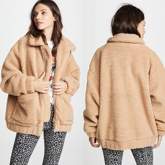 I.AM.GIA Teddy Pixie Coat Caramel - Picture 4 of 10